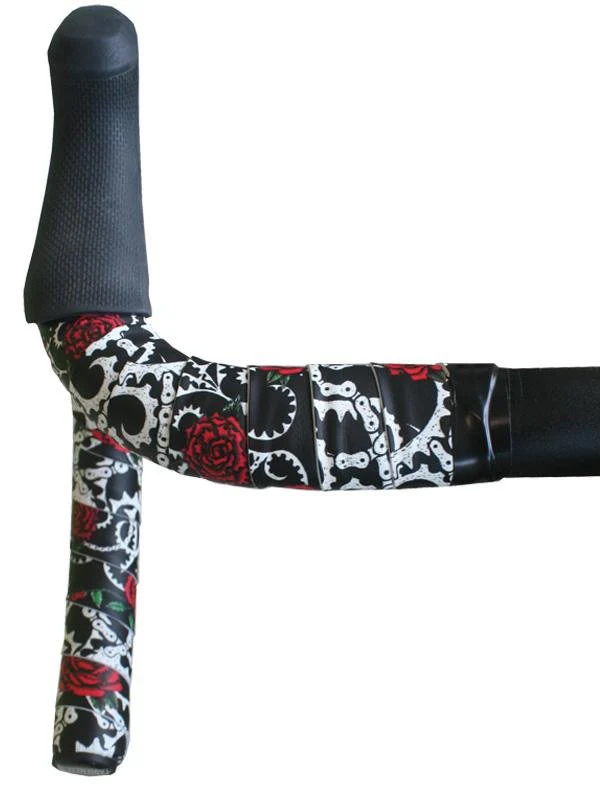 Rose Handlebar Tape Black - Image 3