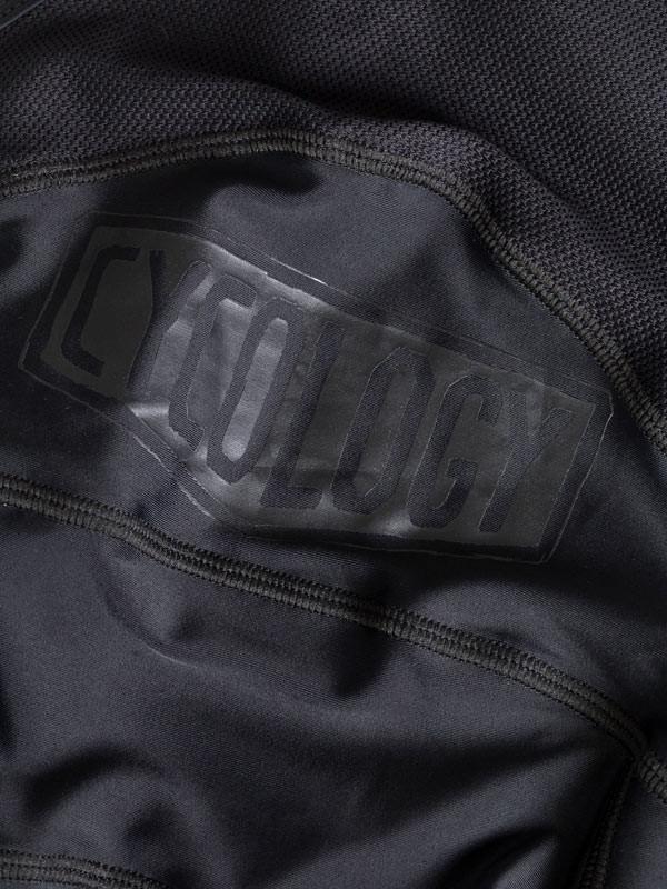 Men's Bib Shorts Black/Orange - Image 4