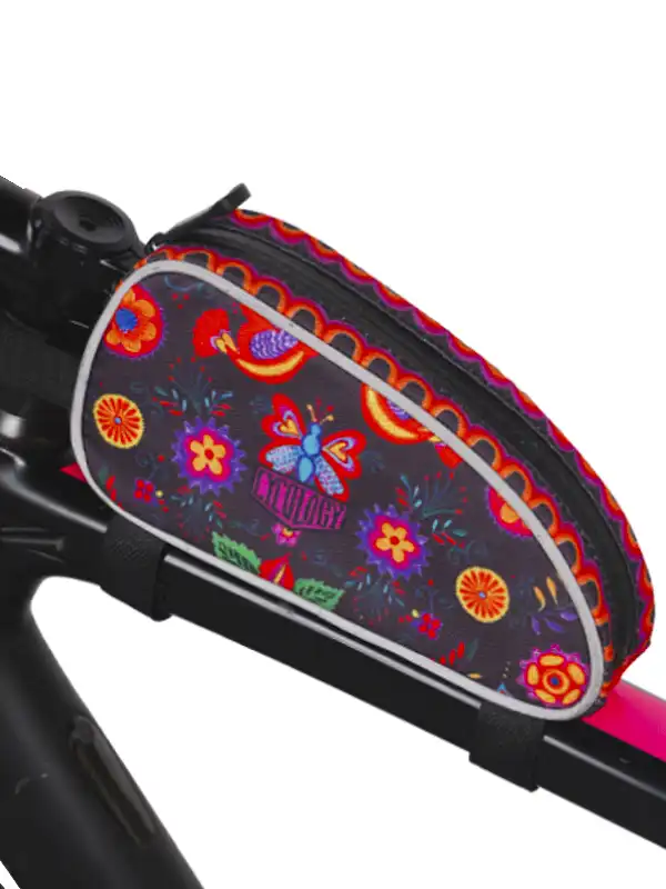 Frida Top Tube Bag Black - Image 3