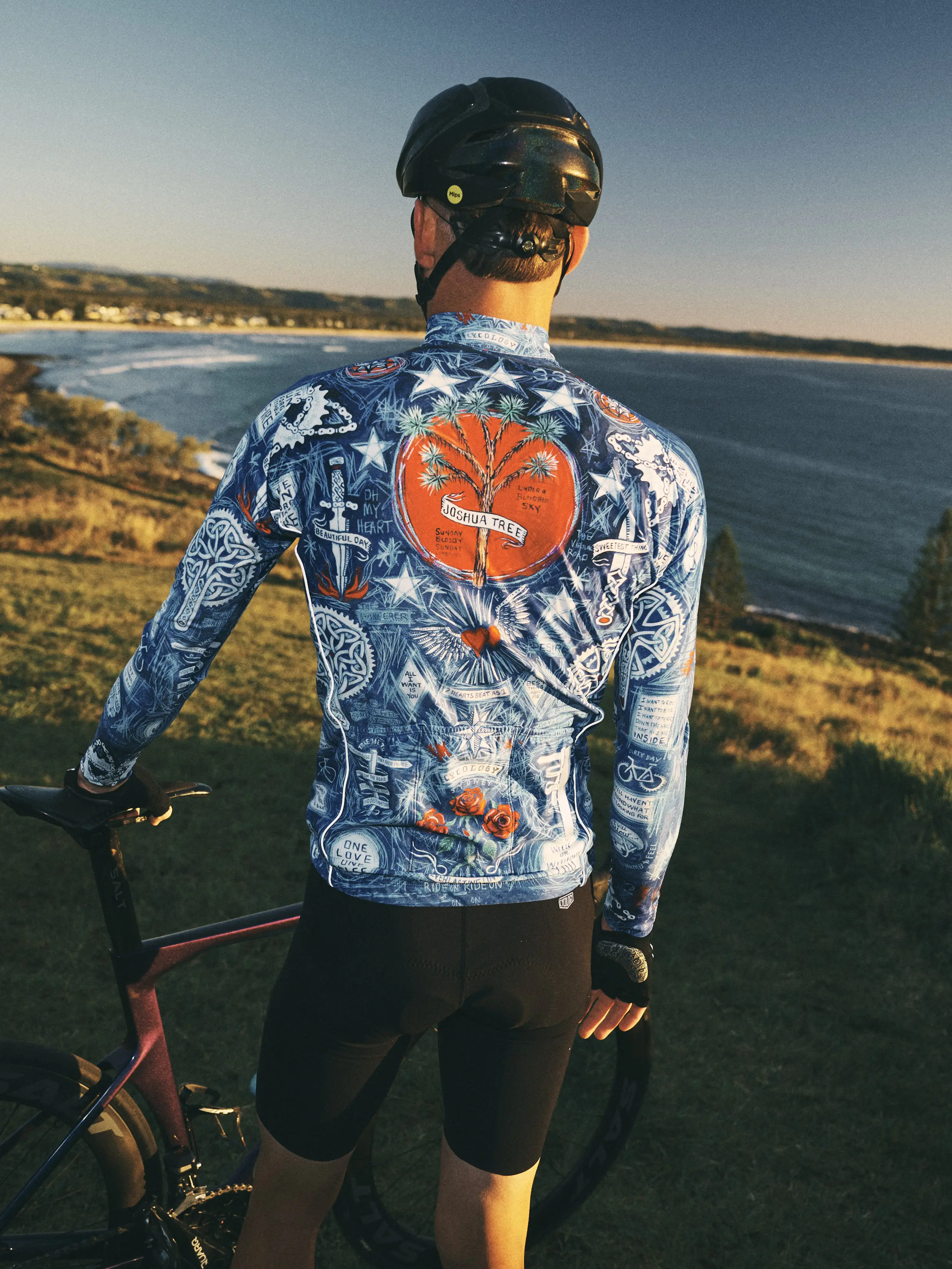 Joshua Tree Men's Winter Long Sleeve Jersey - Image 4