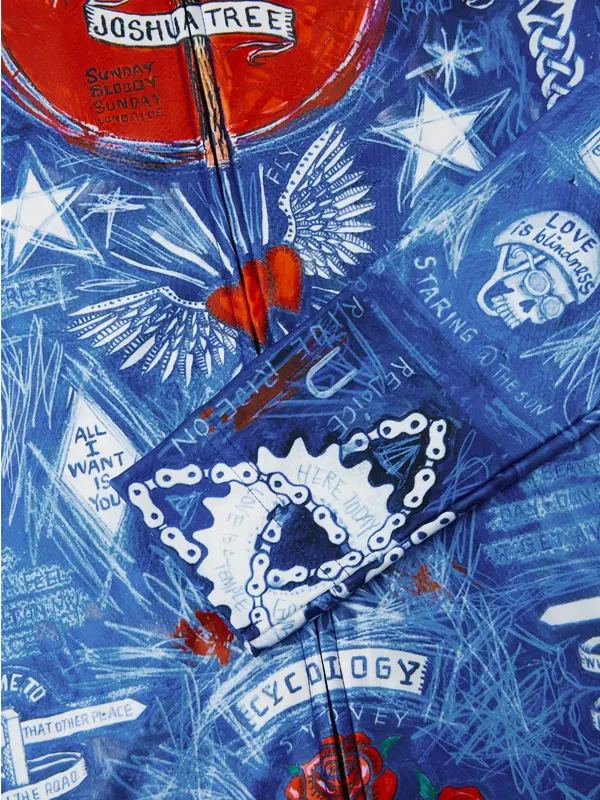 Joshua Tree Men's Winter Long Sleeve Jersey - Image 6