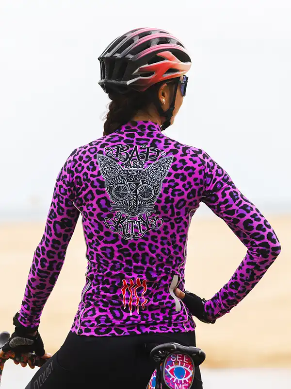 Kitty Women's Winter Long Sleeve Jersey - Image 3