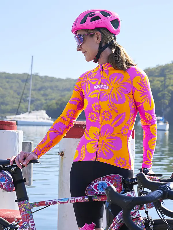 Oahu Women's Summer Long Sleeve Jersey - Image 3