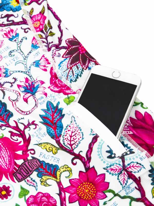 Secret Garden Women's Summer Long Sleeve Jersey White - Image 5