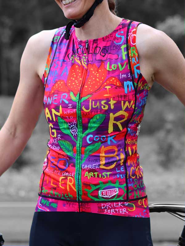 See Me Women's Sleeveless Jersey - Image 3