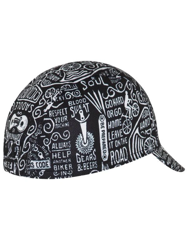 Wisdom Cycling Cap - Image 3